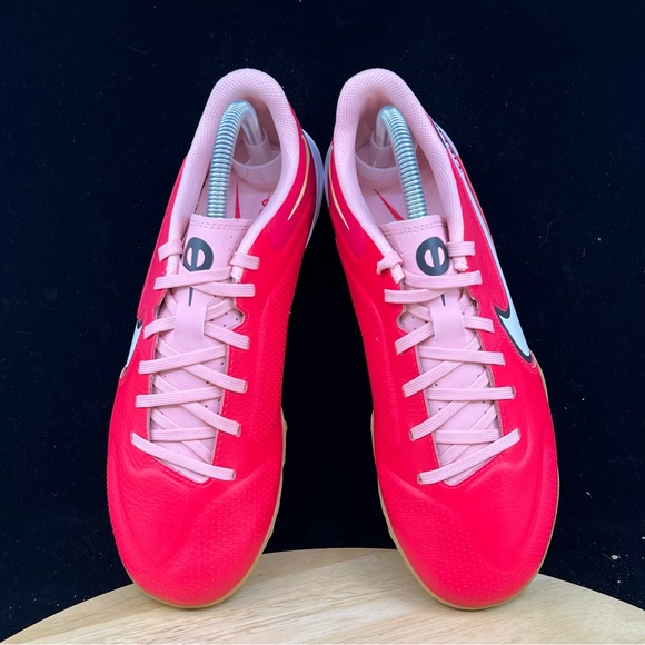 Nike Tiempo Legend 9 Academy TF Turf Siren Red White Black DA1191-618 Mens Sizes - Picture 8 of 9